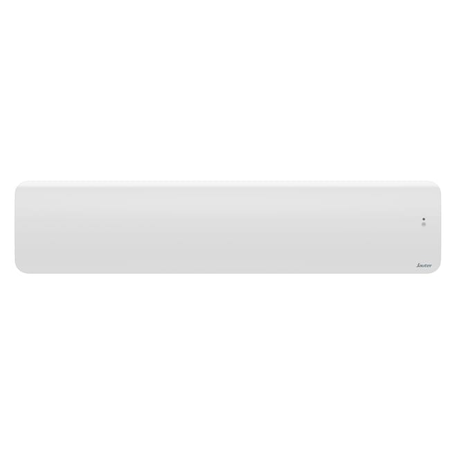 Radiateur électrique double système chauffant 1500W SAUTER Hekla plinthe blanc